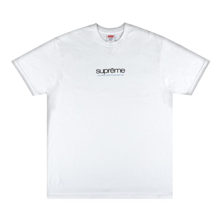 Supreme Five Boroughs Tee White