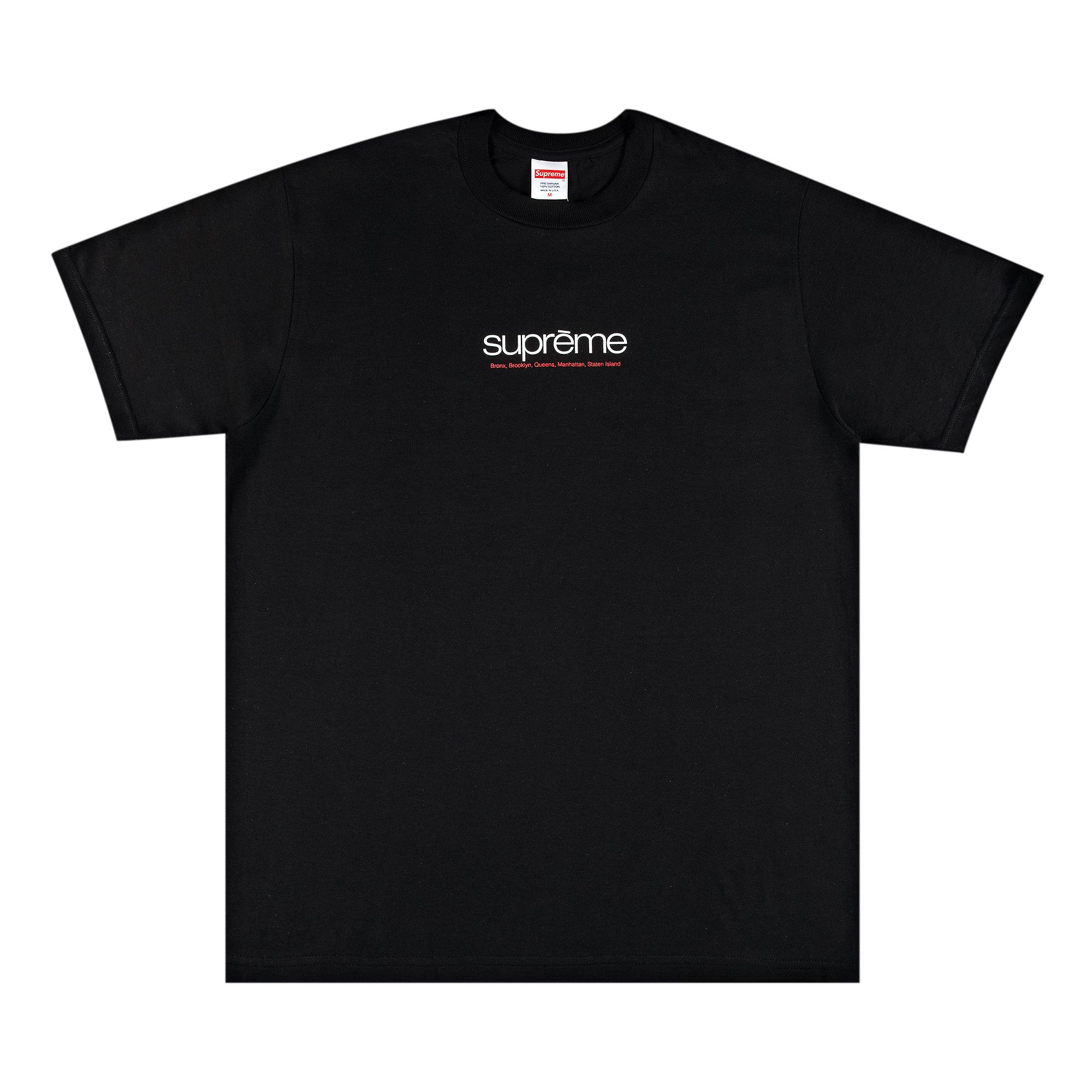 【本物保証 /関税・送料無料】Supreme Five Boroughs Tee Supreme Five Boroughs Tee (SS21) - $38