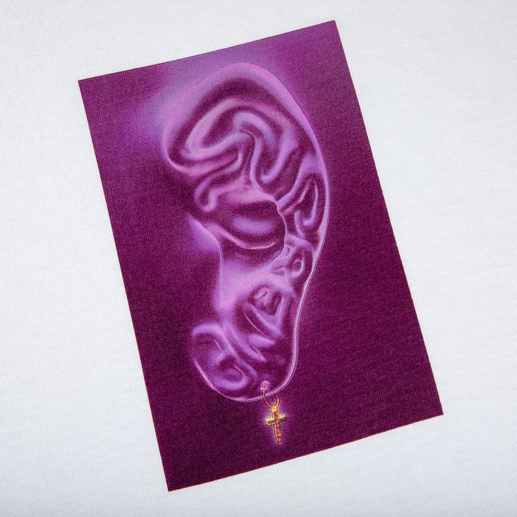 Supreme Ear Tee White