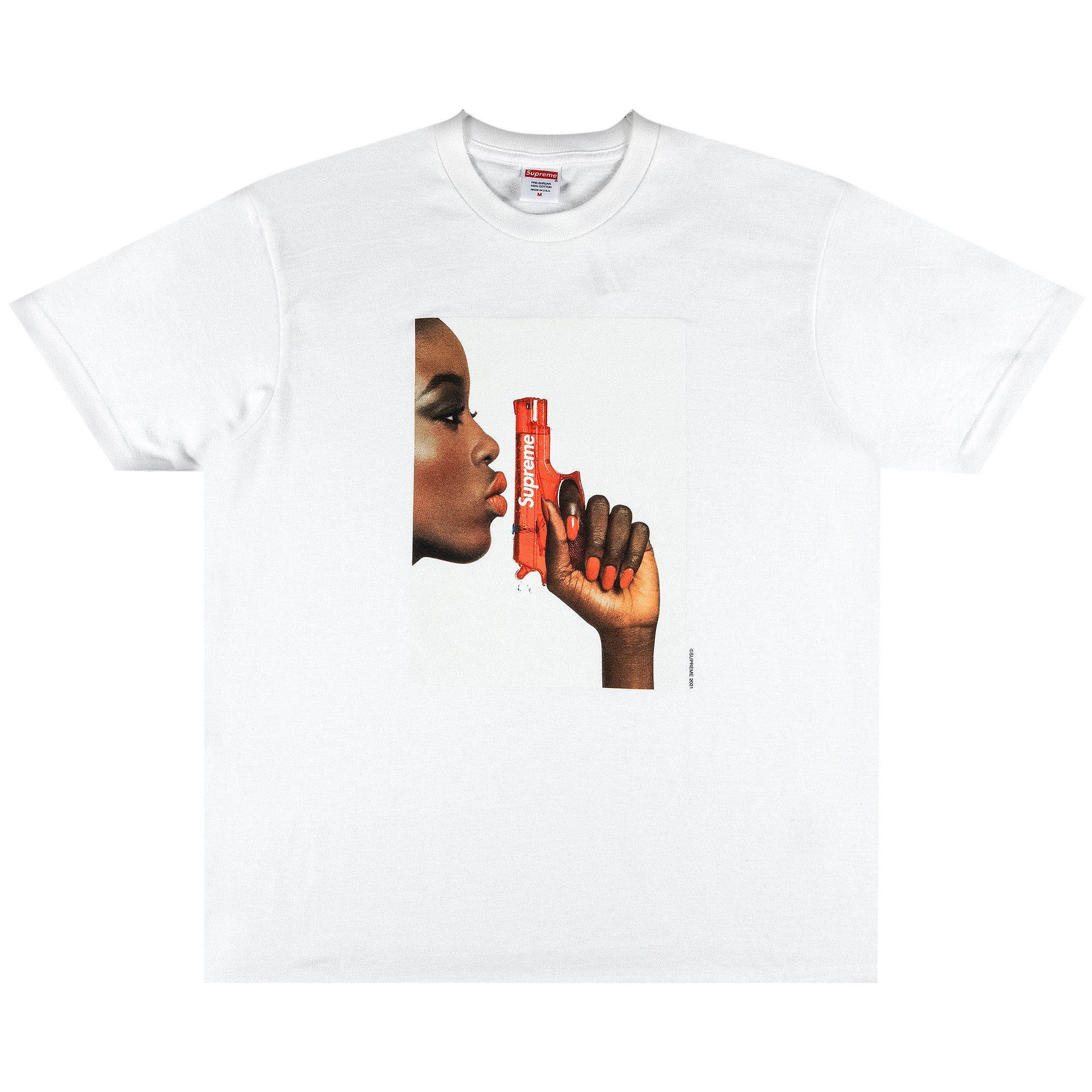 【爆売り！】 Tee Pistol Water Supreme Buy 'White' GOAT | WHITE SS21T13 - Tシャツ/カットソー(半袖/袖なし)