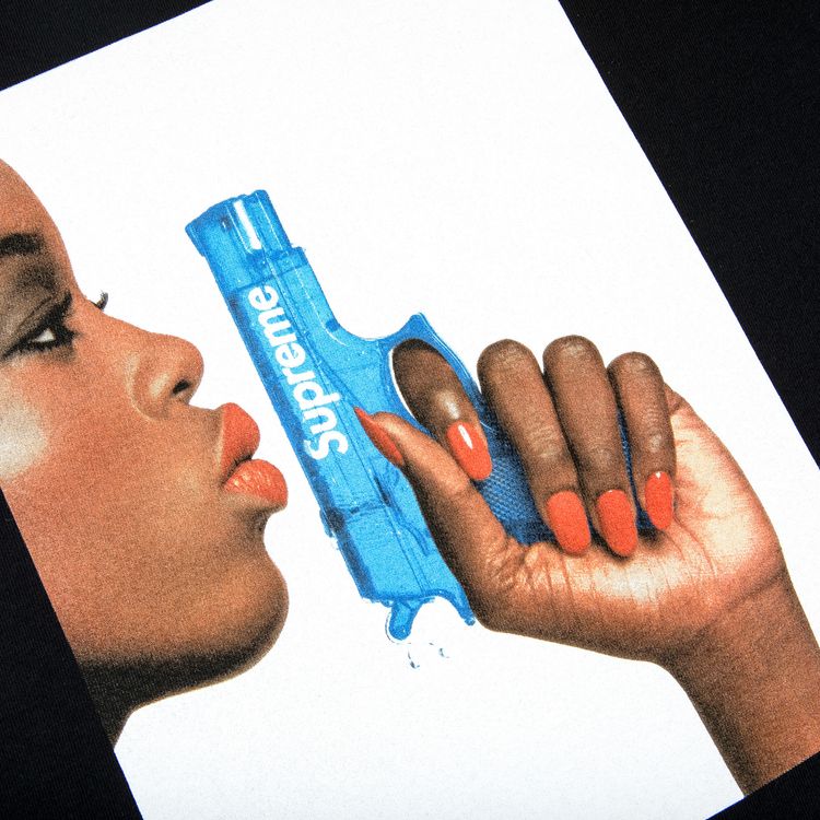 Supreme Water Pistol Tee Black