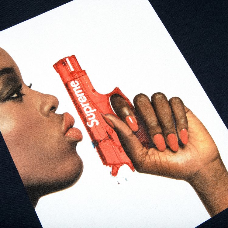 Supreme Water Pistol Tee Navy