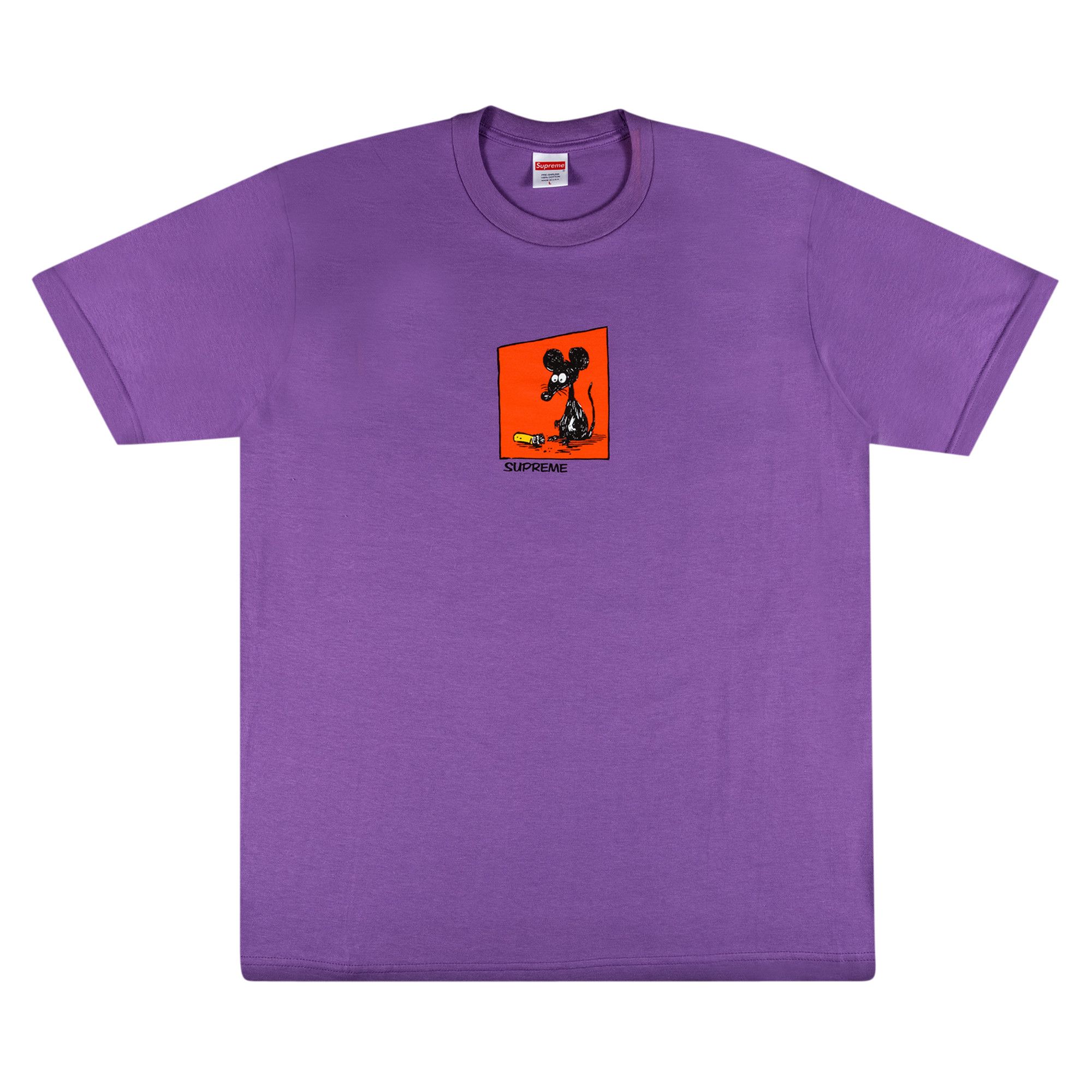 Buy Supreme Mouse Tee 'Purple' - SS21T21 PURPLE | GOAT