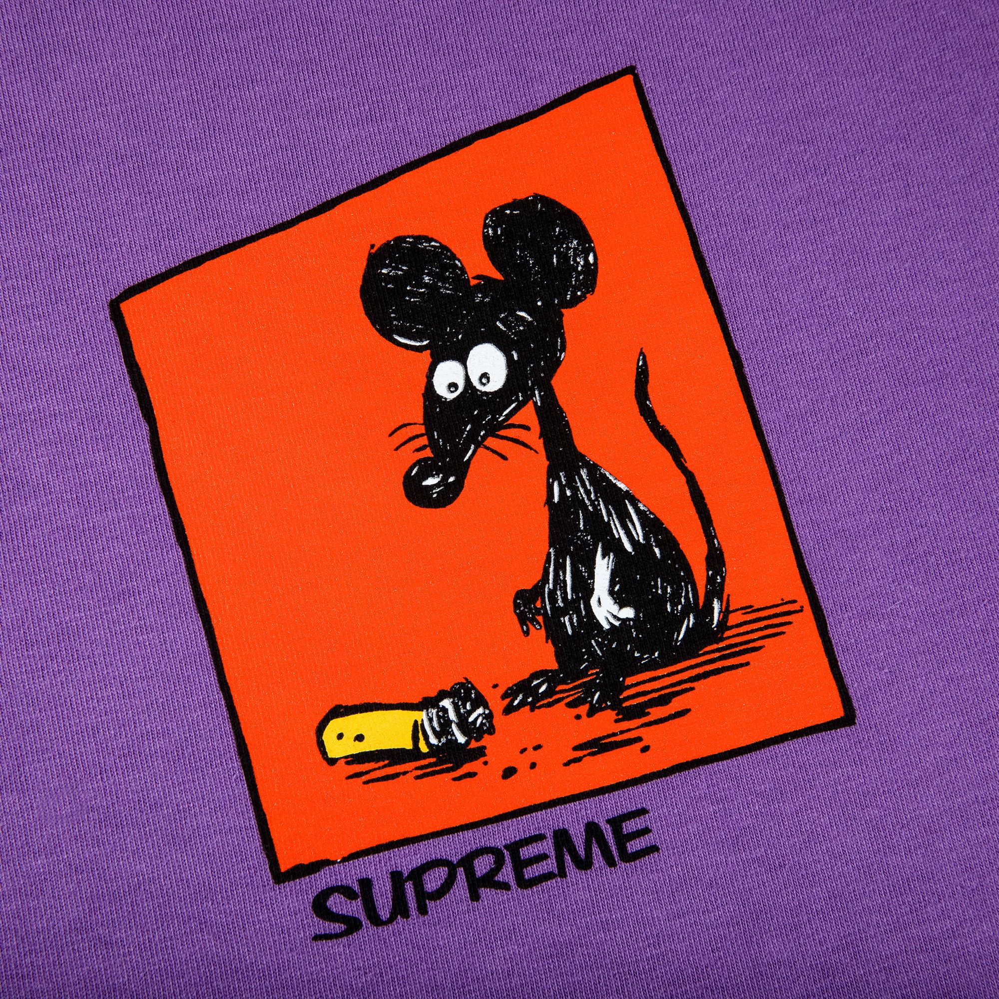 Buy Supreme Mouse Tee Purple SS21T21 PURPLE GOAT