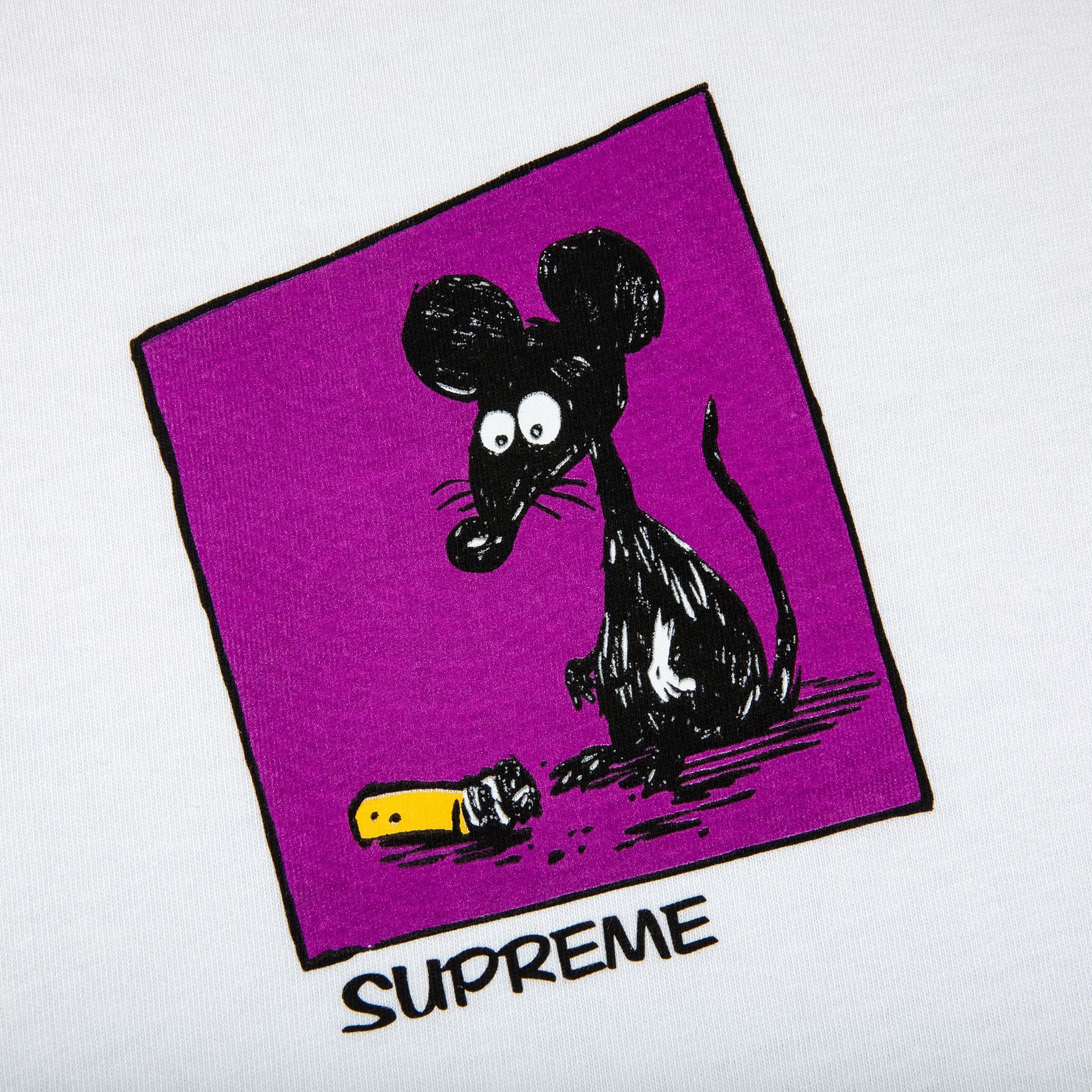 Buy Supreme Mouse Tee 'White' - SS21T21 WHITE | GOAT