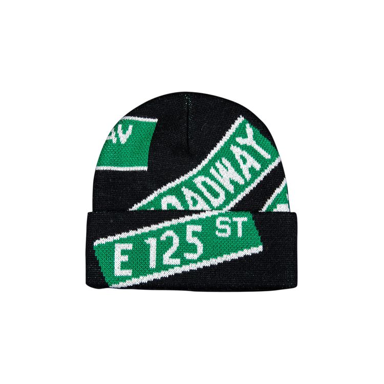 Buy Supreme Street Signs Beanie 'Black' SS21BN16 BLACK GOAT