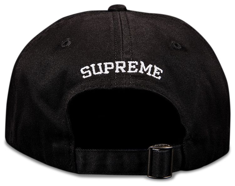 Supreme Shell Patch 6 Panel Black