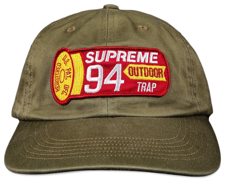 Supreme Shell Patch 6 Panel Olive