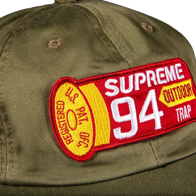 Supreme Shell Patch 6 Panel Olive