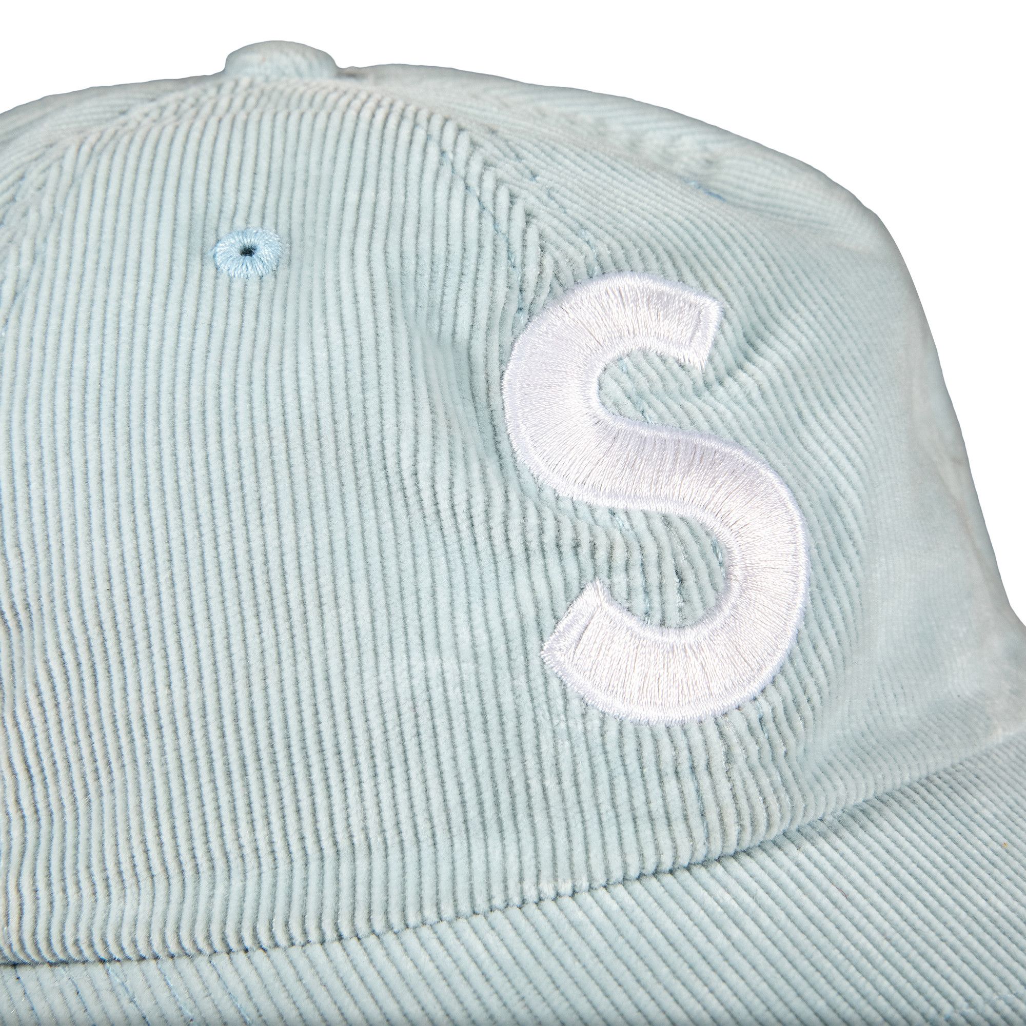 国内外の人気 Buy Supreme Fine Wale Corduroy S Logo 6-Panel 'Light Blue 帽子