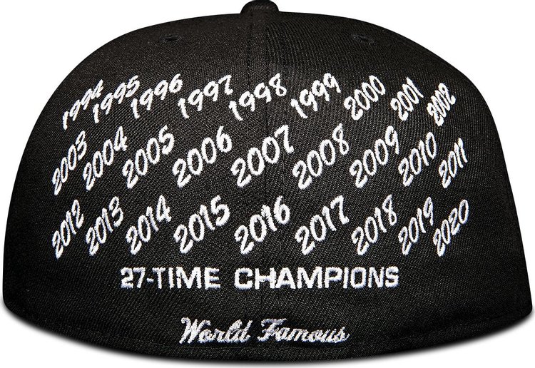 Supreme x New Era Champions Box Logo Hat Black