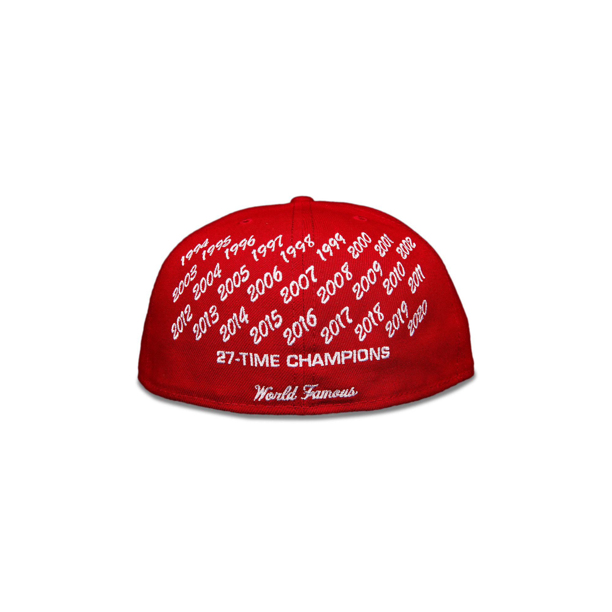 Buy Supreme x New Era Champions Box Logo Hat Red SS21H30 RED GOAT AU