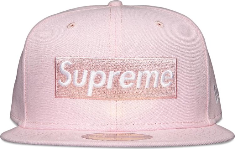Supreme x New Era Champions Box Logo Hat 'Pink'