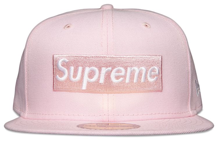 Supreme x New Era Champions Box Logo Hat Pink