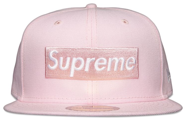 Supreme x New Era Champions Box Logo Hat 'Pink'