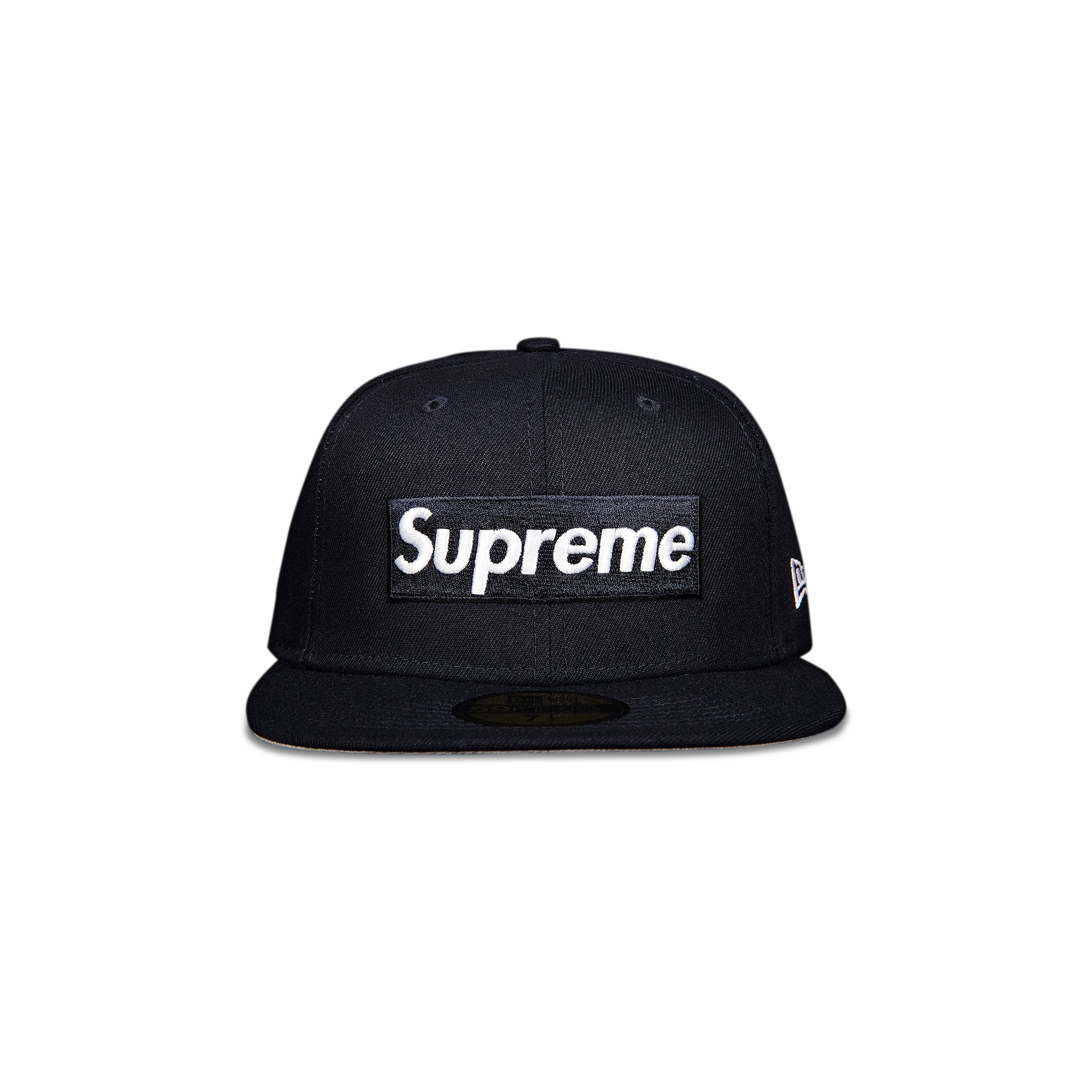 Supreme x New Era Champions Box Logo Hat 'Navy'