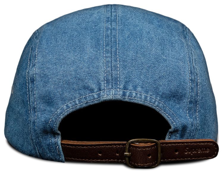 Supreme Washed Chino Twill Camp Cap Denim