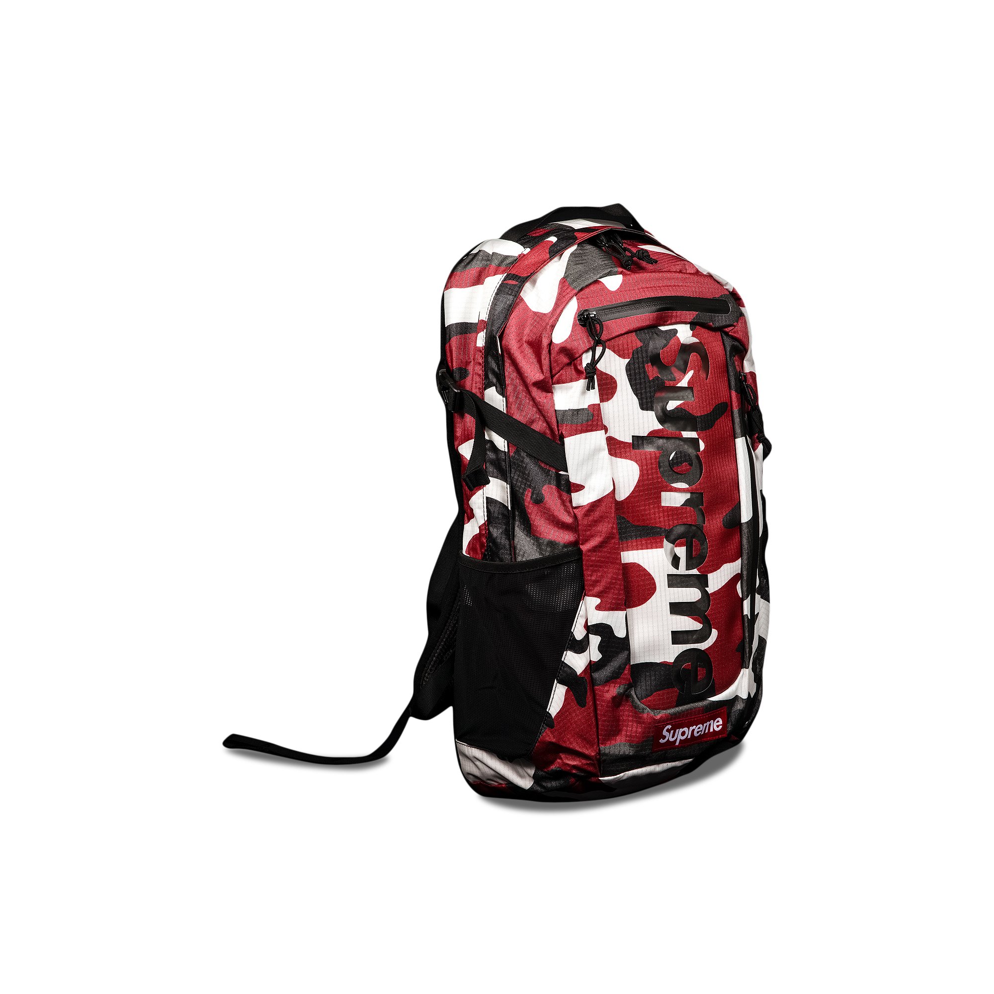 Supreme Backpack 'Red Camo'