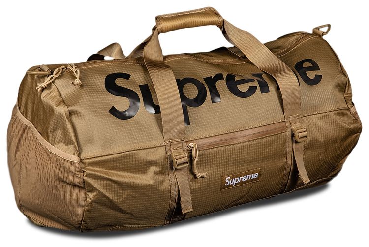 Supreme Duffle Bag Tan