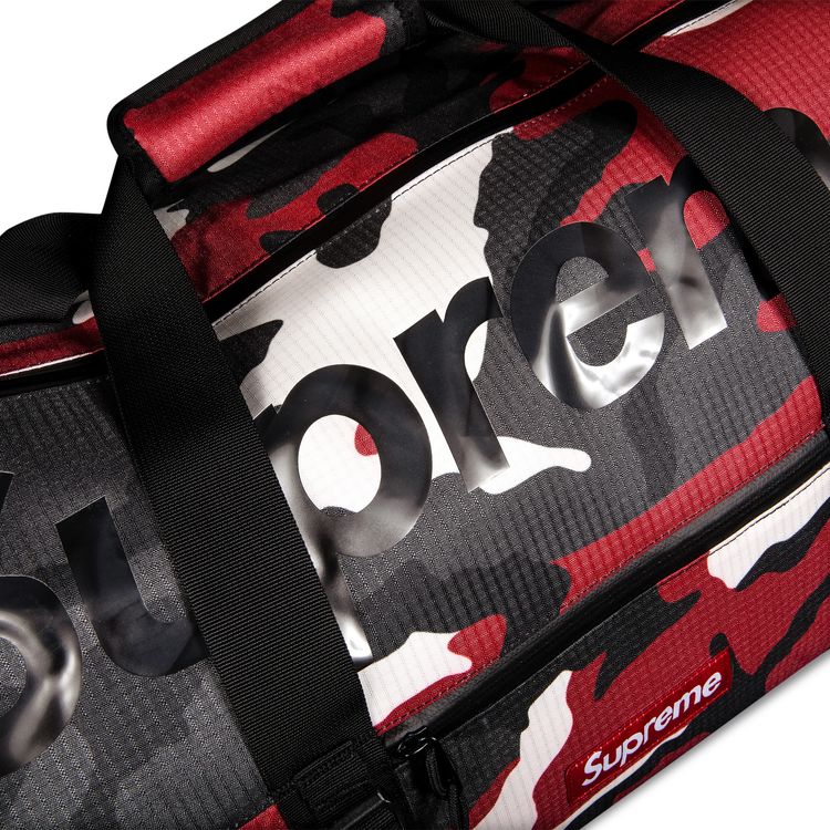 Buy Supreme Duffle Bag 'Red Camo' SS21B10 RED CAMO GOAT