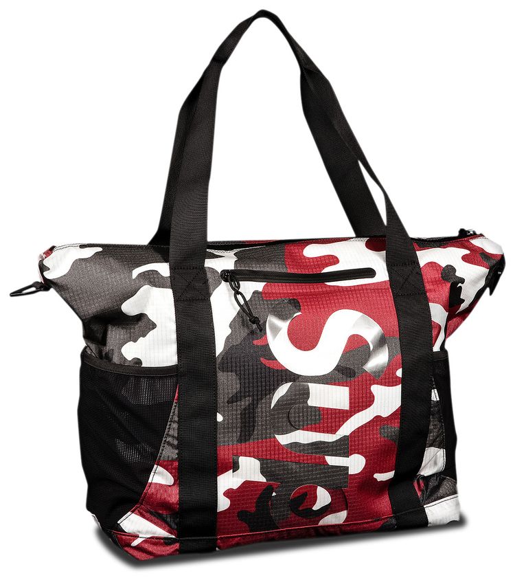 Supreme Zip Tote Red Camo