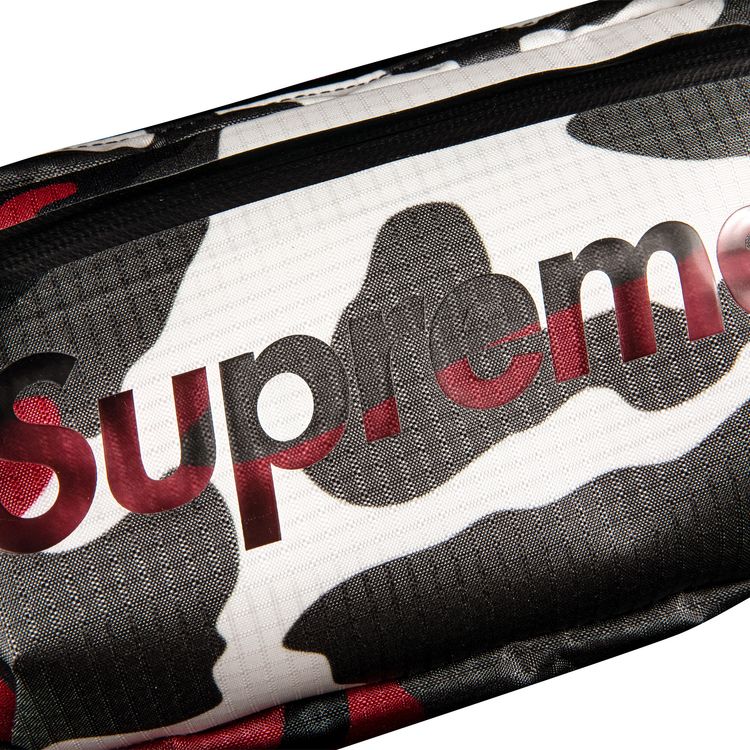Supreme Waist Bag Red Camo