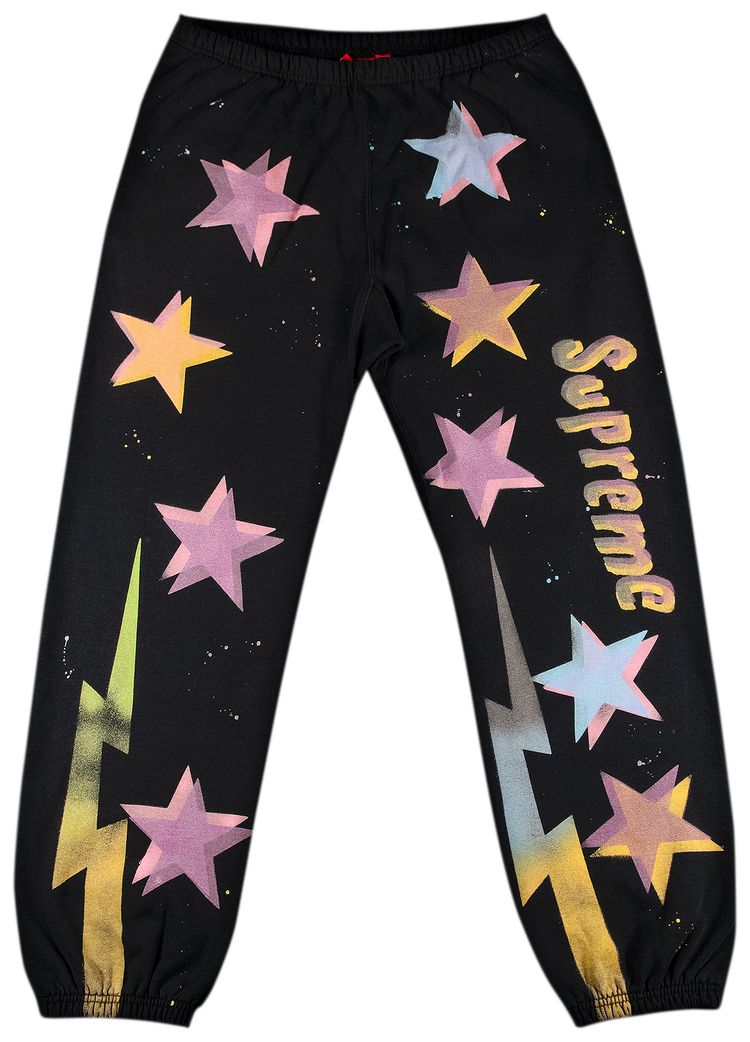 Supreme Gonz Stars Sweatpant Black