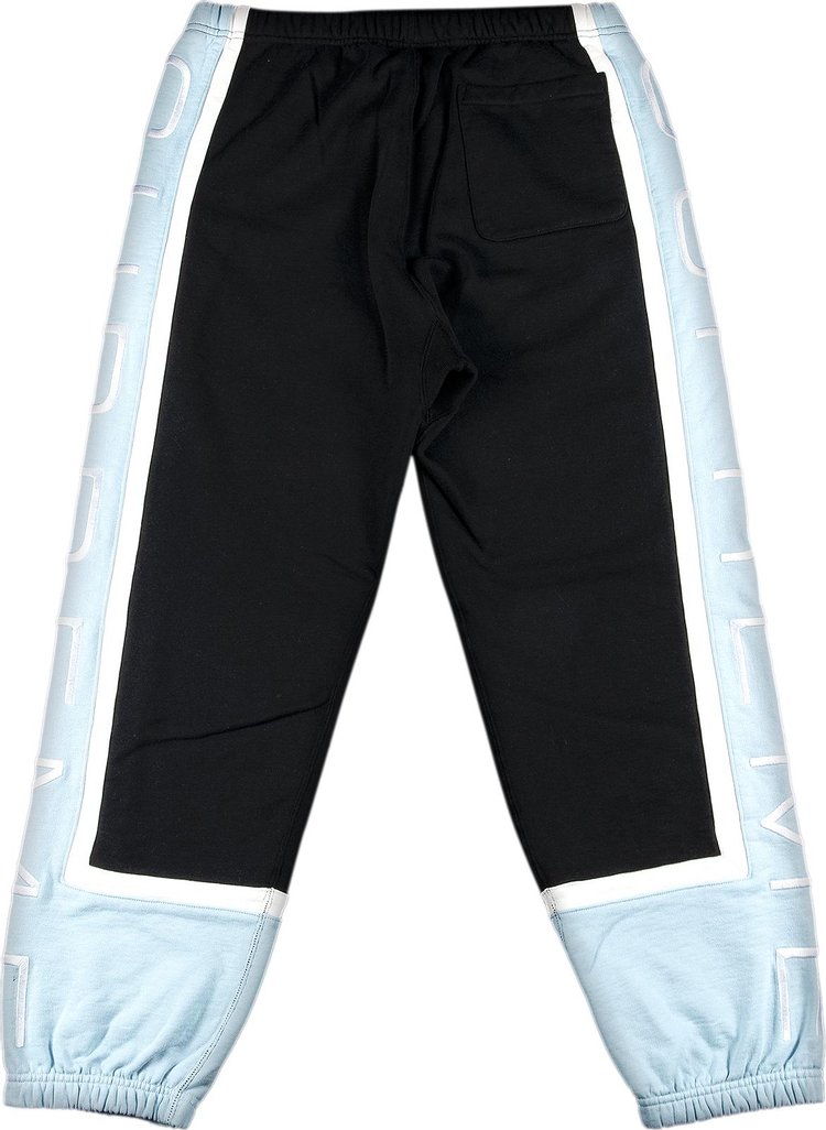 Supreme Paneled Sweatpant Black