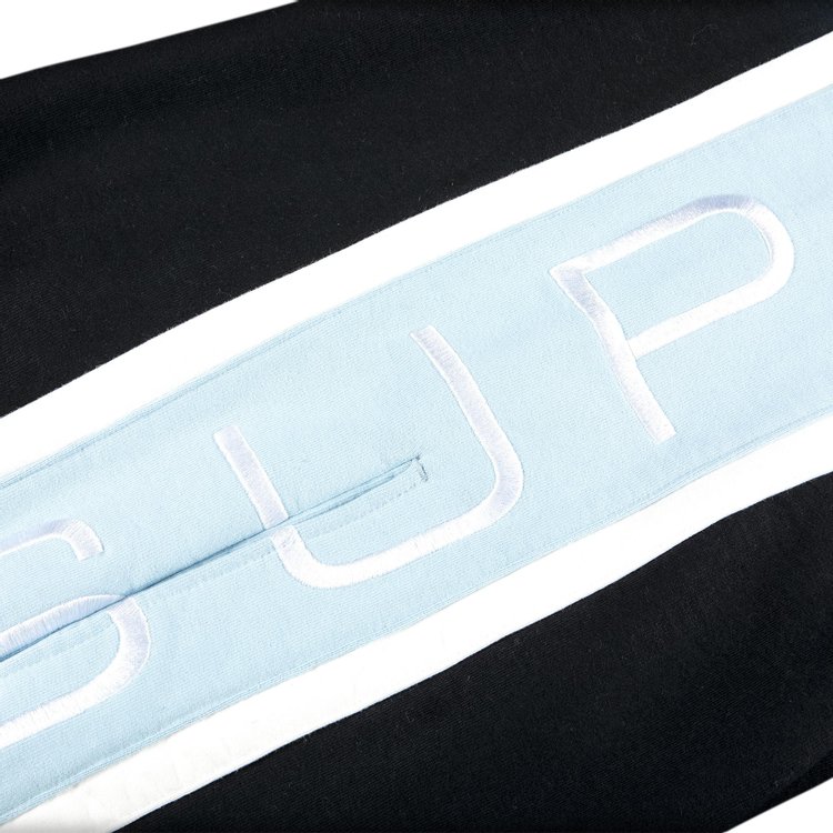 Supreme Paneled Sweatpant Black