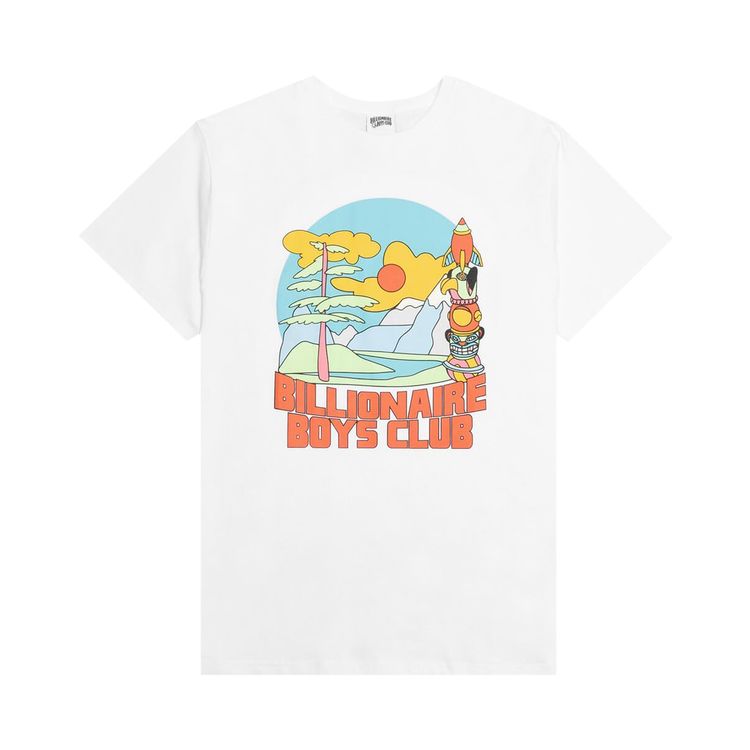 Billionaire Boys Club Great Scene Short Sleeve Tee White