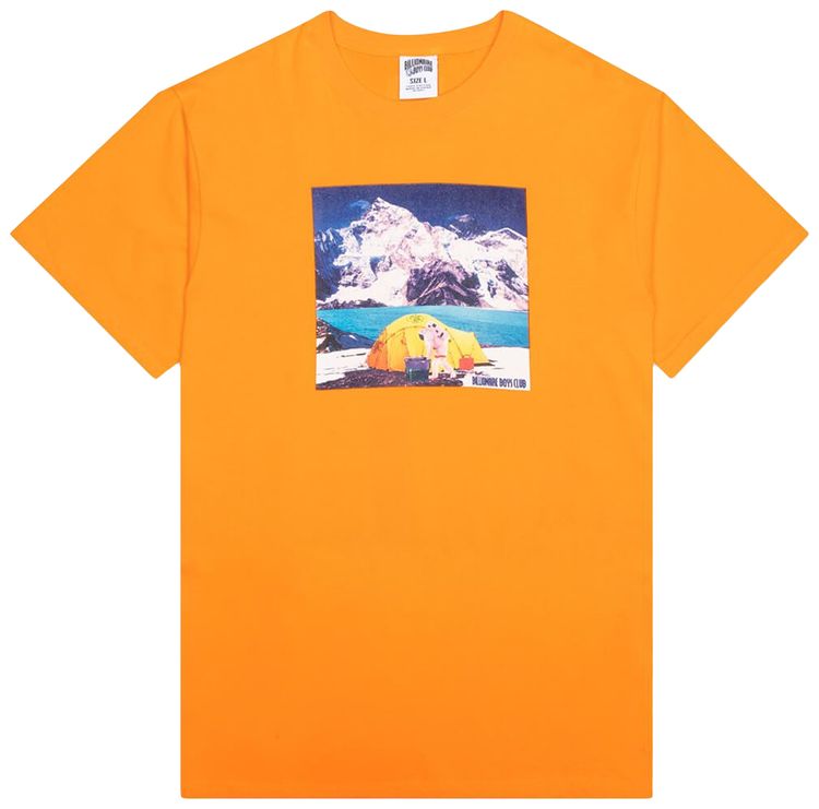 Billionaire Boys Club Camping Short Sleeve Tee Orange Peel