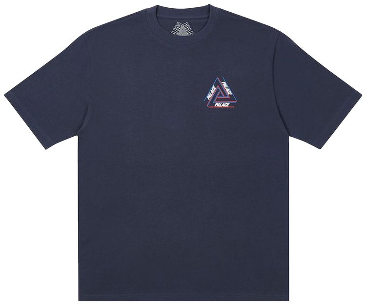 Palace Basically A Tri Ferg T Shirt Navy