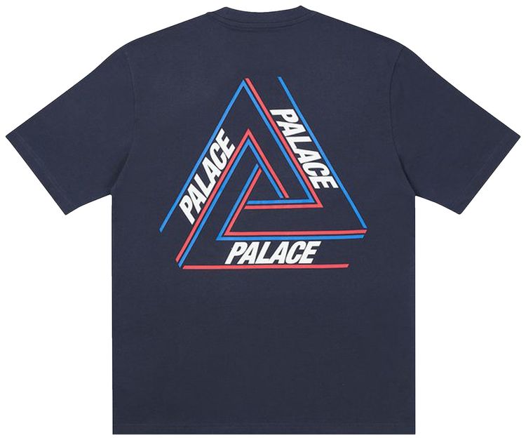 Palace Basically A Tri Ferg T Shirt Navy