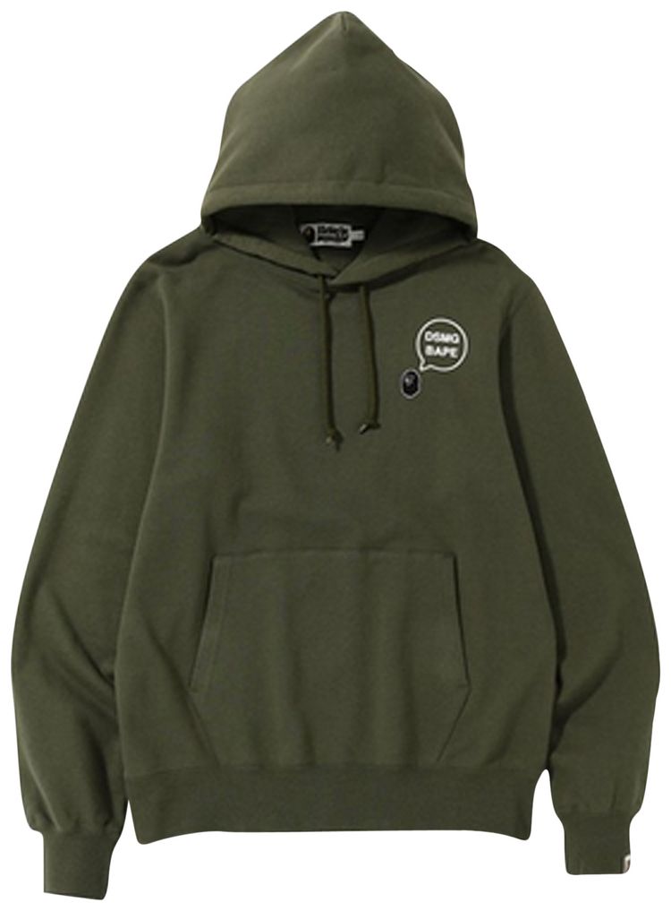BAPE x DSMG Pullover Hoodie Olivedrab