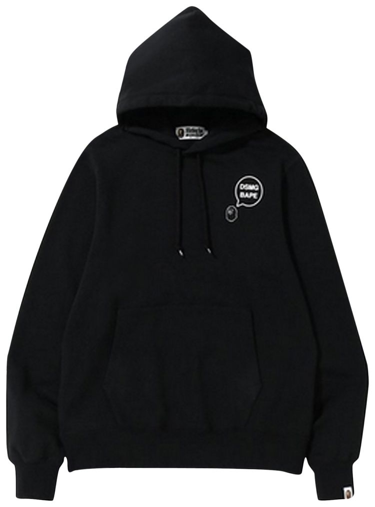 BAPE x DSMG Pullover Hoodie Black