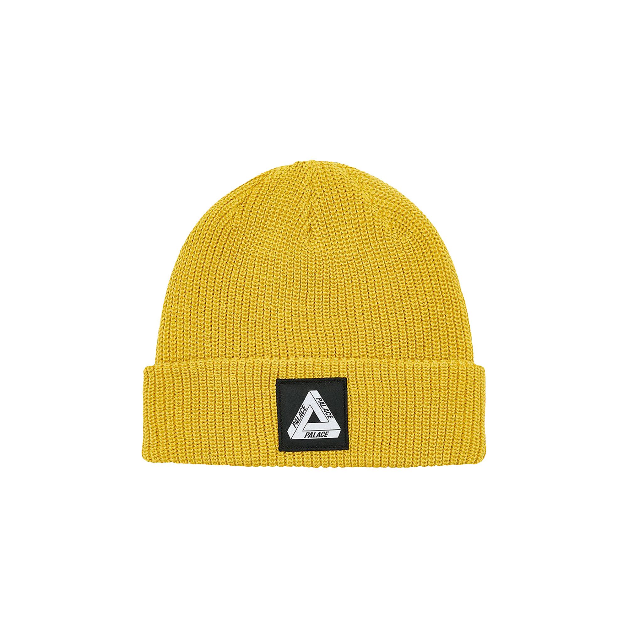 Buy Palace Tri-Ferg Patch Beanie 'Gold' - P19BN050 | GOAT