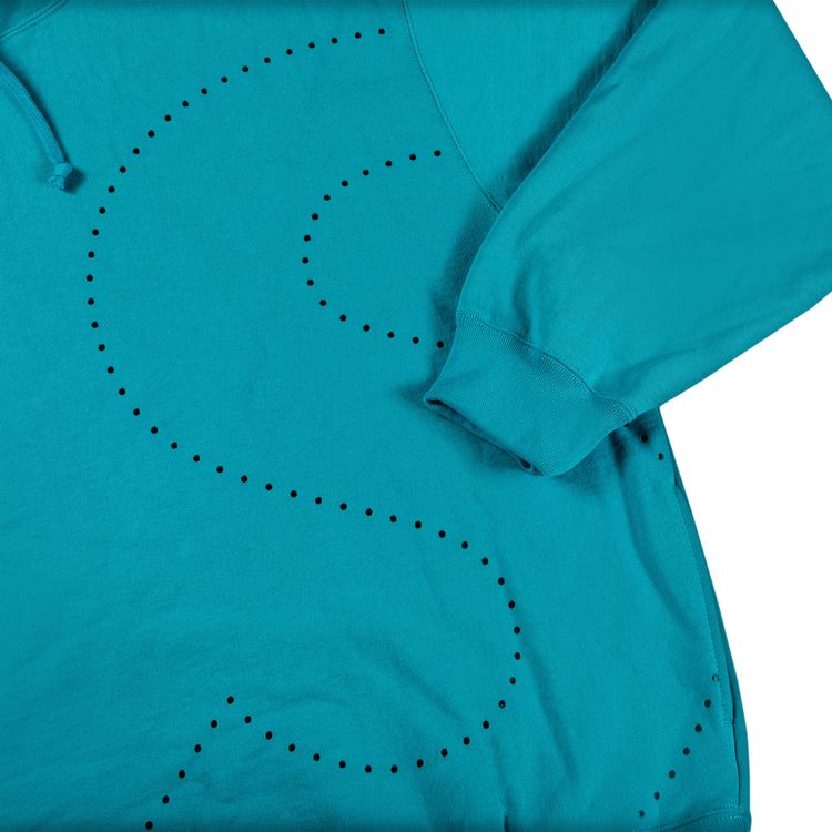 Supreme Laser Cut S Logo Hooded Sweatshirt Cyan
