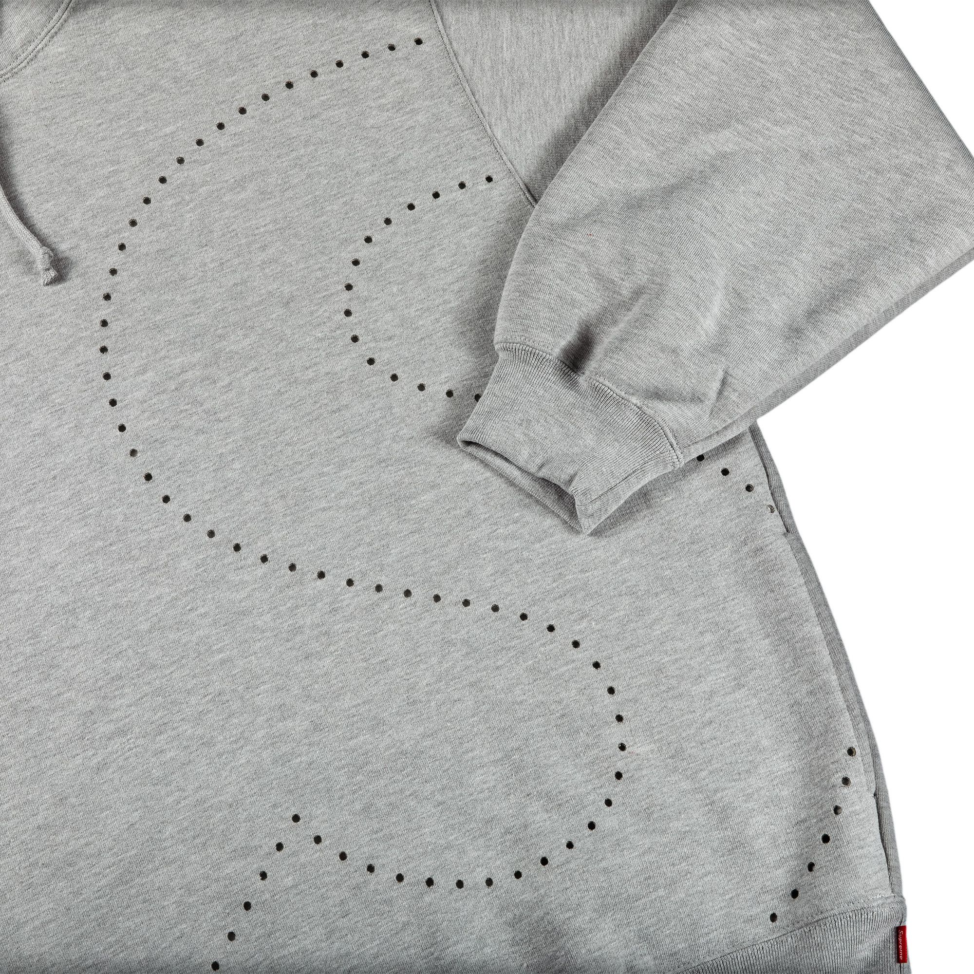 Laser cut s logo hooded sweatshirt deals