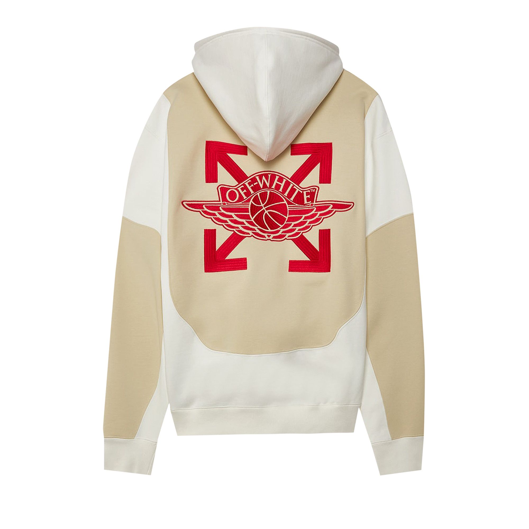 Size xl Air Jordan x Off White Hoodie Sail White University Red