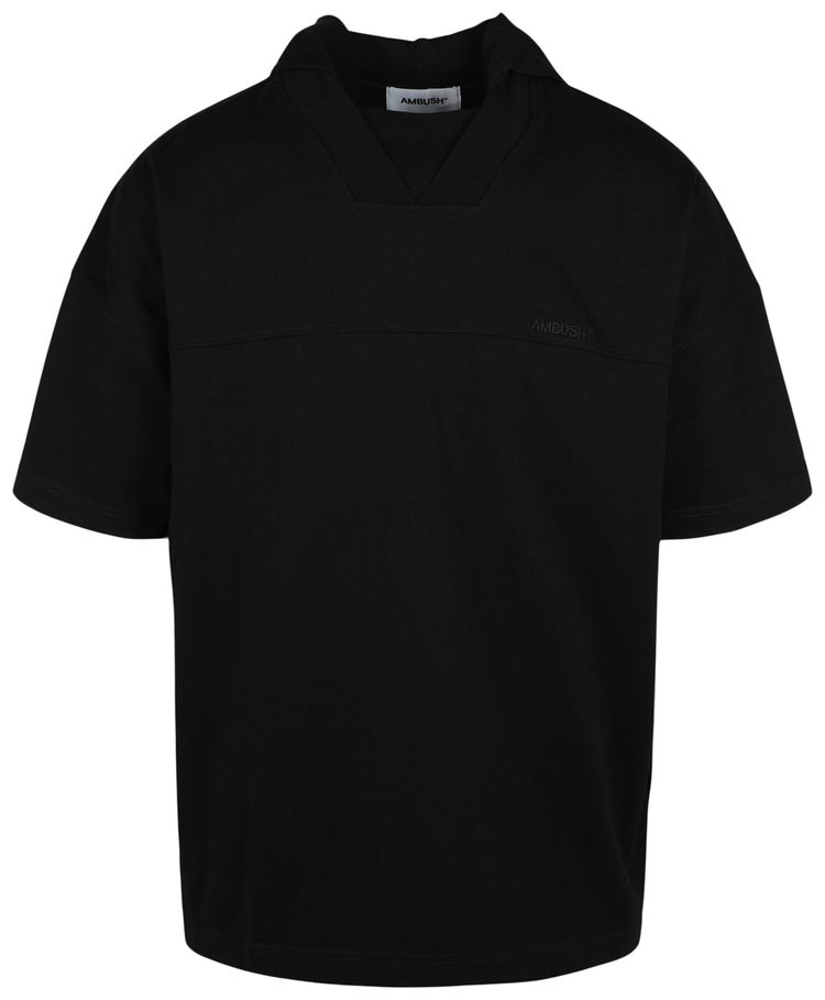 Ambush Hooded Short Sleeve T Shirt Black