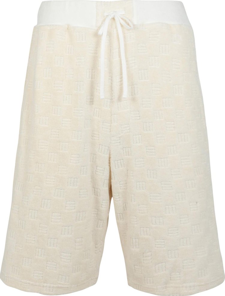 Ambush Terry Bermuda Shorts White