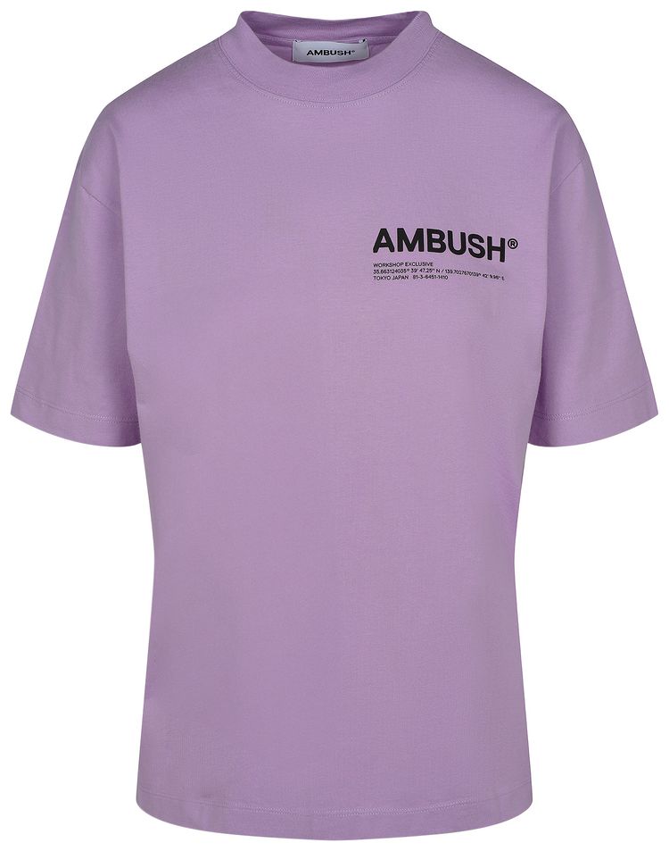 Ambush Workshop Logo Tee Black