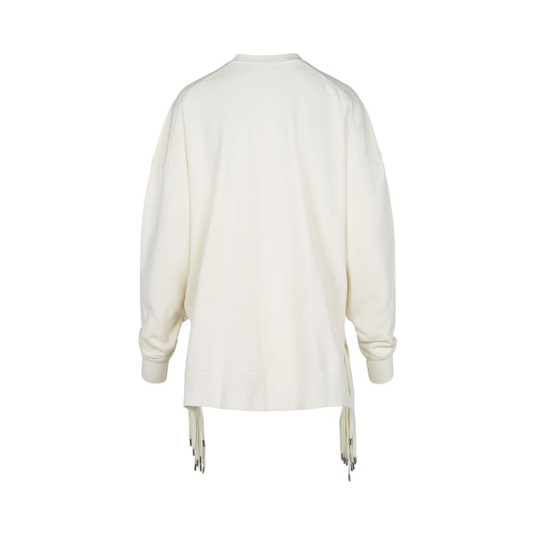 Ambush Multicord Crewneck Sweatshirt White