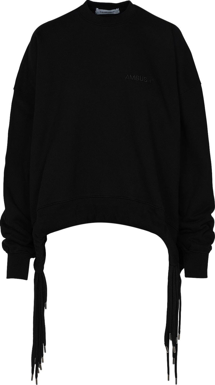 Ambush Multicord Crewneck Sweatshirt Black