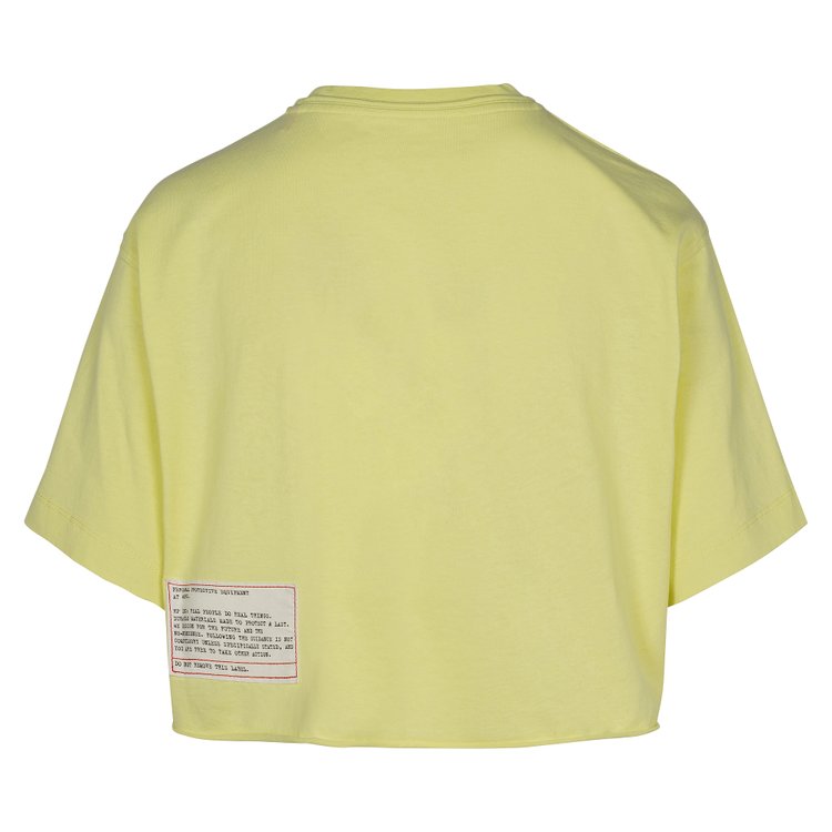 Heron Preston Crop Short Sleeve Tee White