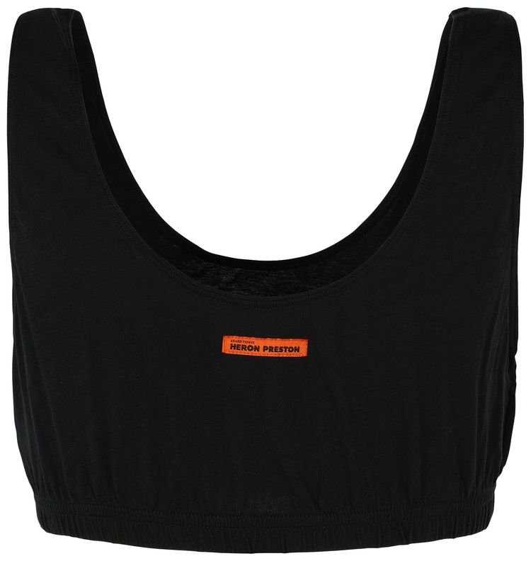 Heron Preston Gothic Tank Bra BlackWhite