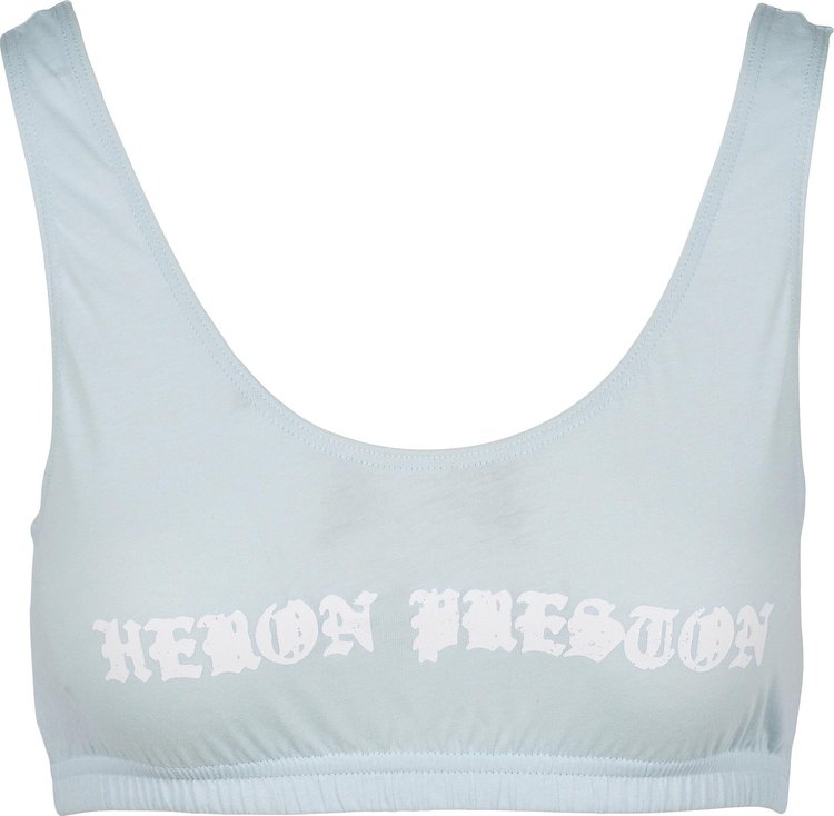 Heron Preston Gothic Tank Bra Baby Blue