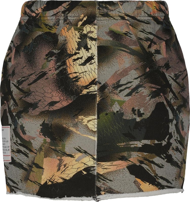 Heron Preston Logo Patch Skirt Camouflage