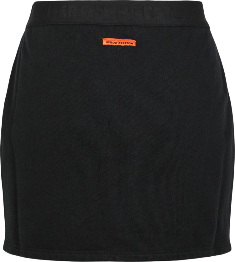 Heron Preston Logo Patch Skirt Black