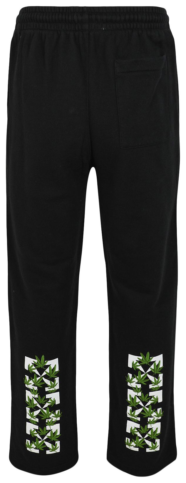 Off White Arrow Drawstring Track Pants Black